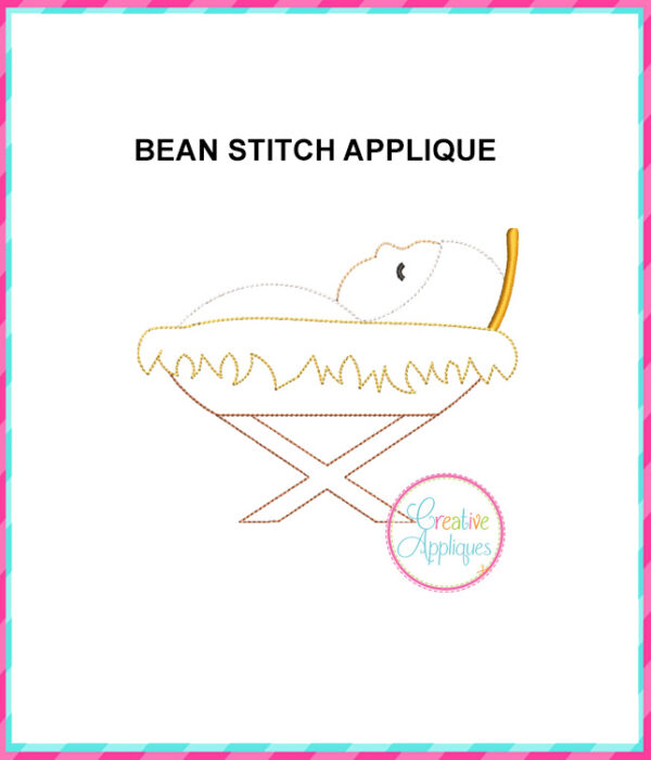 Nativity Bean Stitch Applique Design Set - Image 15