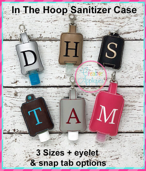 In The Hoop Alphabet Sanitizer Case Set - Image 8