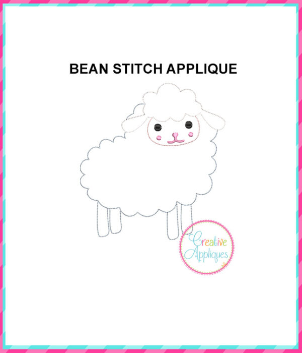 Nativity Bean Stitch Applique Design Set - Image 5