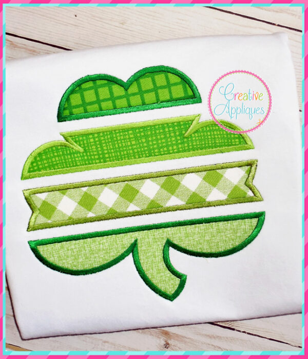 Clover Slats Applique Design