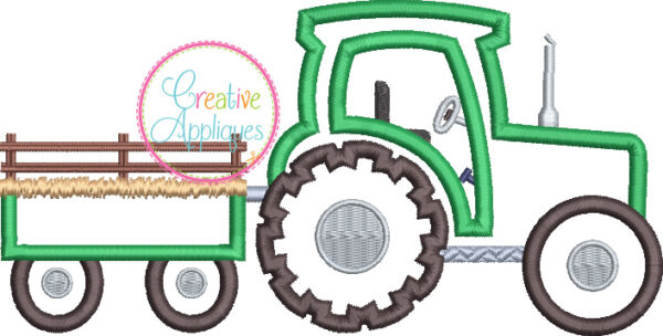 Tractor Applique Design - Image 2