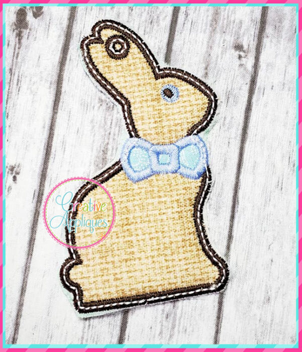 In The Hoop Bunny Tag Design - Image 2