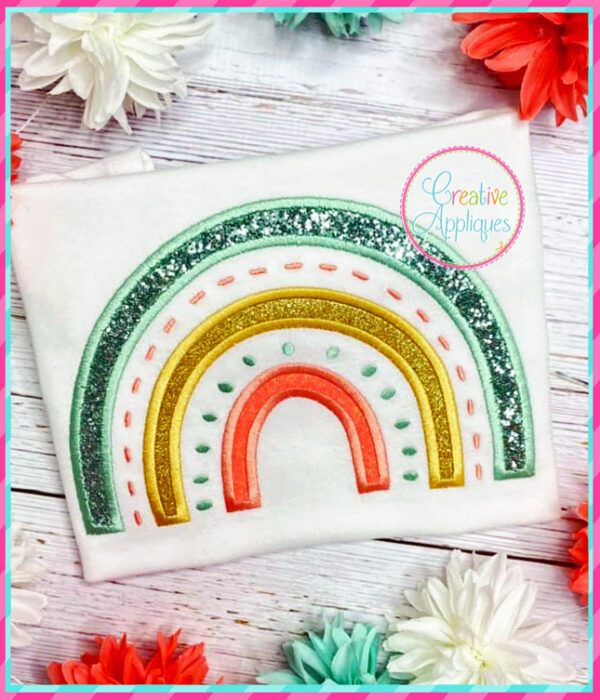 Rainbow Applique Design - Image 3