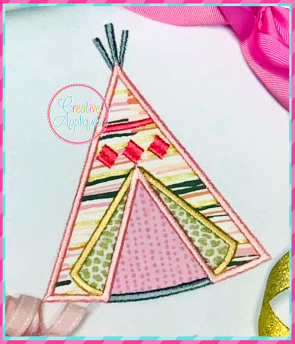 Teepee Applique Design