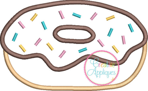 Doughnut Sprinkles Applique - Image 2