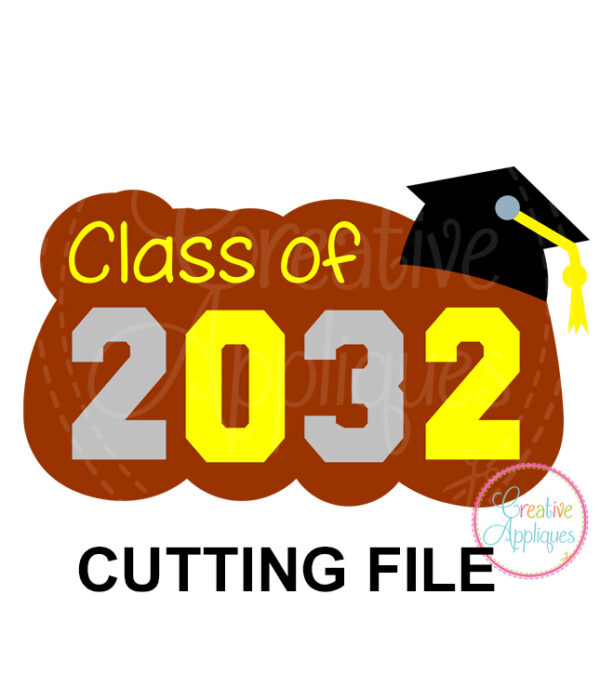 Class of 2032 Cutting File SVG DXF EPS