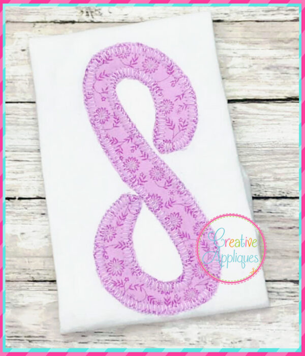 Emily Blanket Stitch Applique Alphabet - Image 2