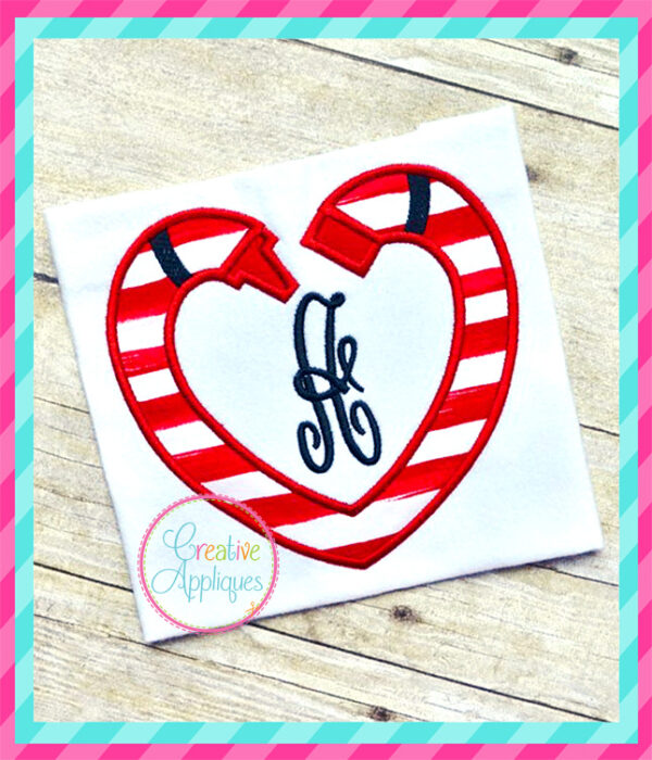 Crayon Heart Applique