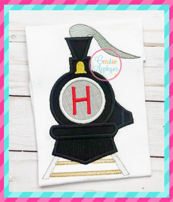 Train Monogram Applique - Image 3