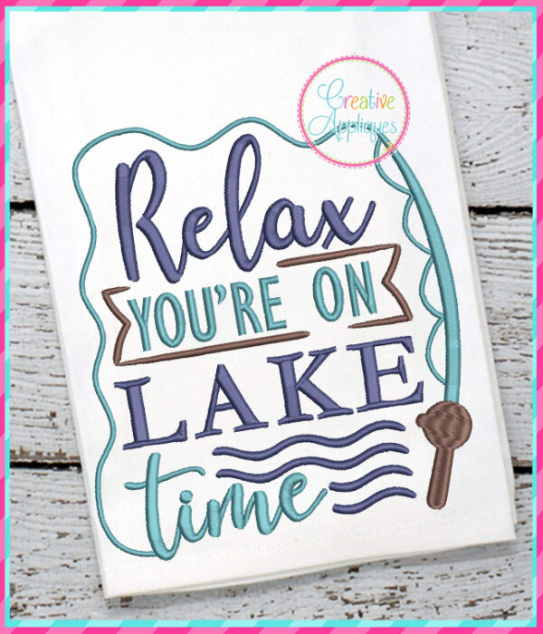 Lake Embroidery Design Set - Image 5