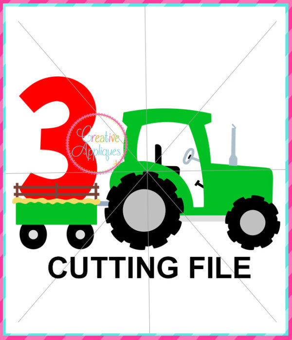 Tractor 3 Cutting File