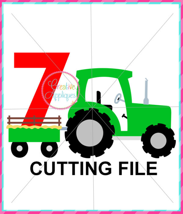 Tractor 7 Cutting File