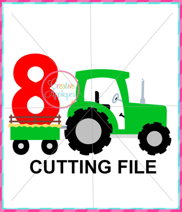 Tractor 8 Cutting File