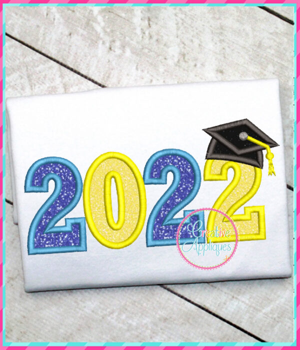 2022 Grad Applique Design