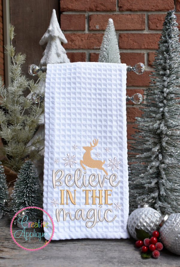 Believe in the Magic Embroidery Design - Image 4