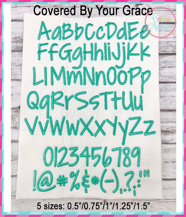 Annabelle Embroidery Font · Creative Fabrica