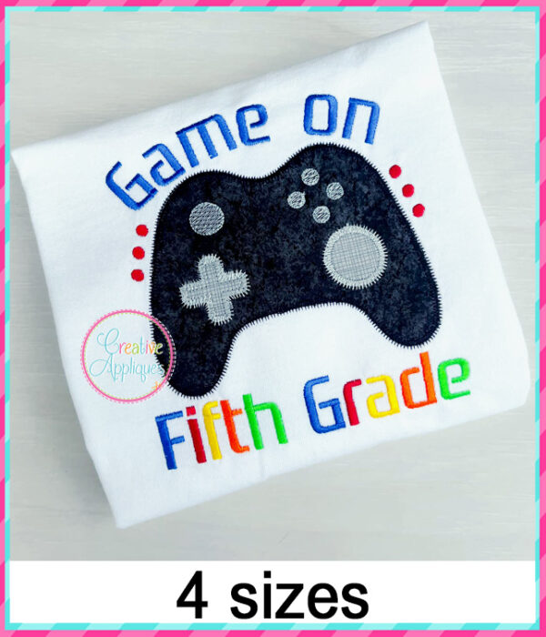 Game On Grade Applique Design Set - Image 10