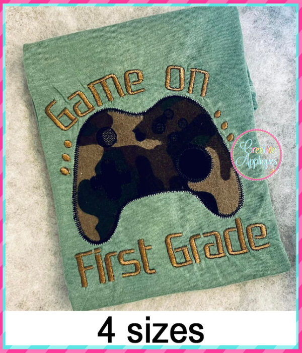 Game On Grade Applique Design Set - Image 5