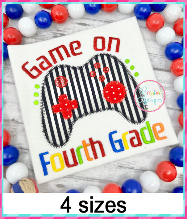 Game On Grade Applique Design Set - Image 8