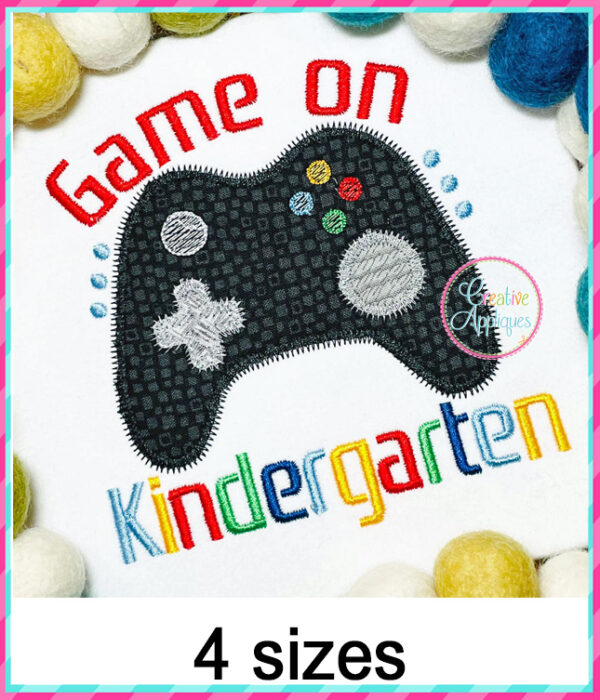 Game On Grade Applique Design Set - Image 4