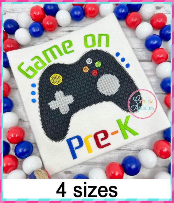 Game On Grade Applique Design Set - Image 3