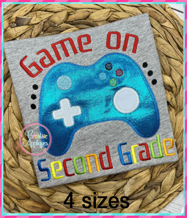 Game On Grade Applique Design Set - Image 6