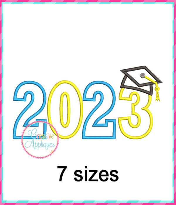 2023 Graduate Applique Design - Image 2