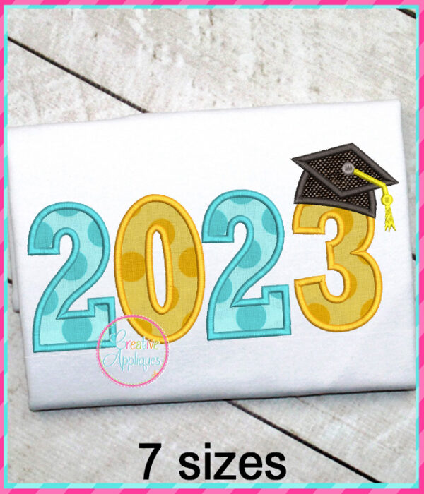 2023 Graduate Applique Design