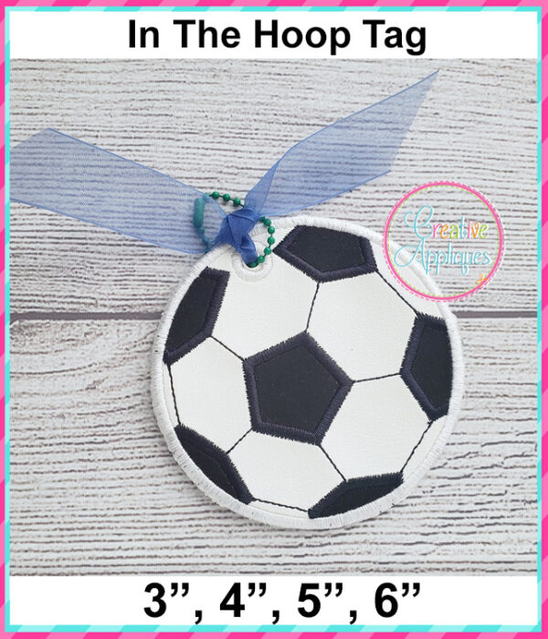 In The Hoop Soccer Ball Tag