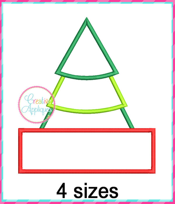 Tree Frame Applique Design - Image 2