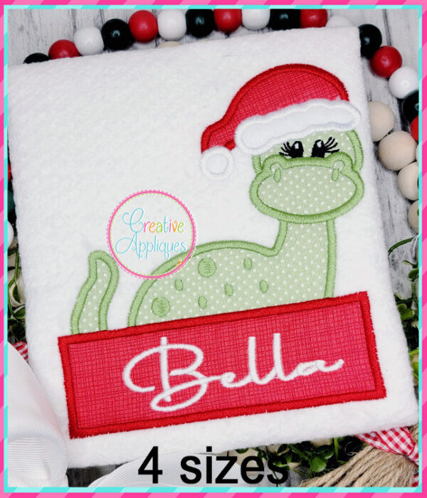 Christmas Character Frame Applique Design Set 2 - Image 11