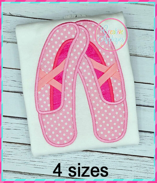 Ballet Shoes Applique Design - Image 4