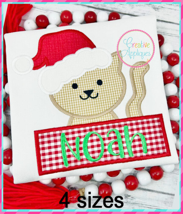 Christmas Character Frame Applique Design Set 2 - Image 8