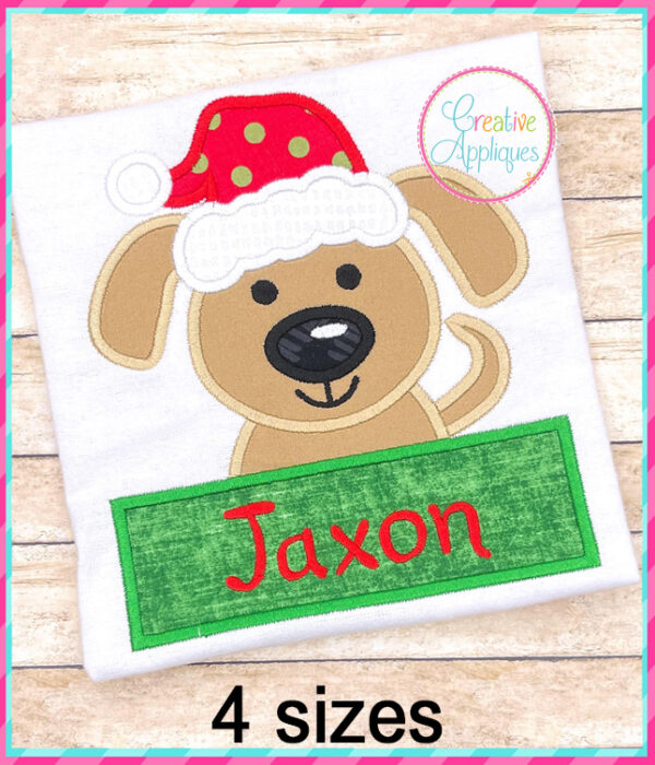 Christmas Character Frame Applique Design Set 2 - Image 6