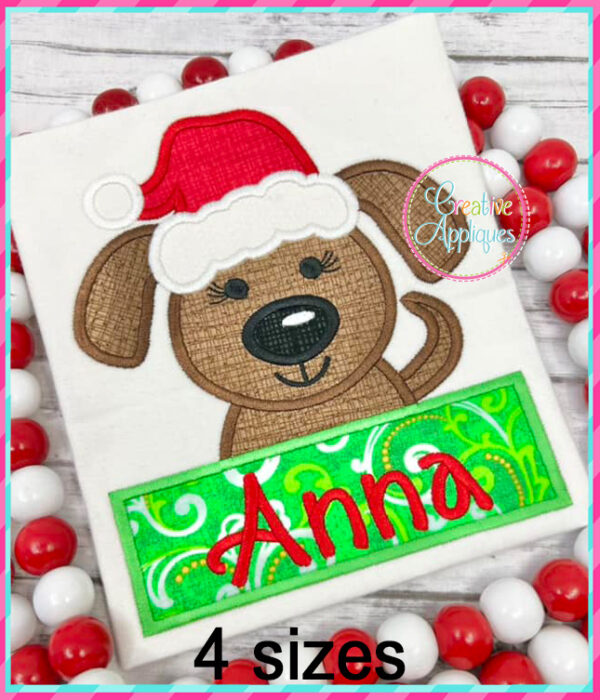 Christmas Character Frame Applique Design Set 2 - Image 7