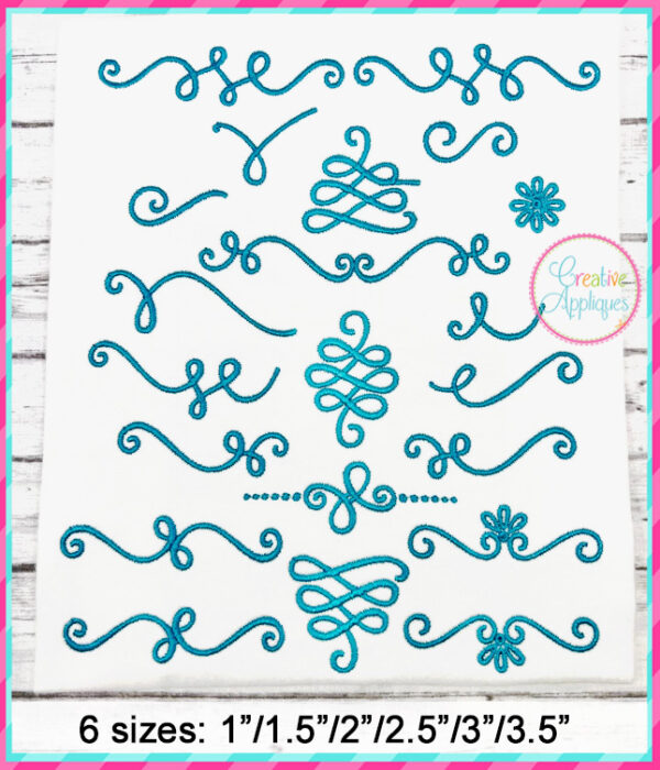 Amelia Embroidery Font - Image 3