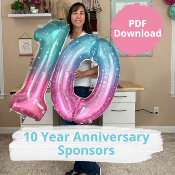 10 Year Anniversary Sponsors PDF