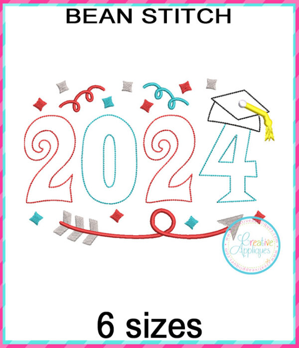 2024 Graduate applique design - Image 2