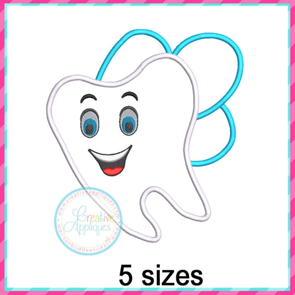 Boy Tooth Fairy Applique Design