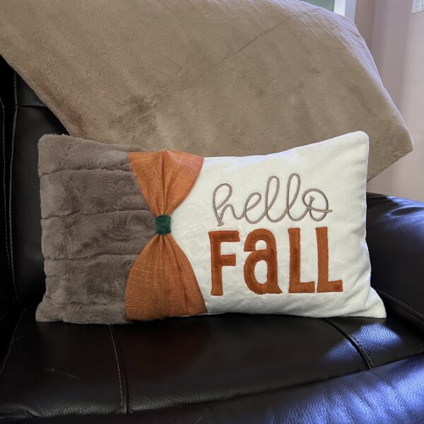 Hello Fall Applique Design