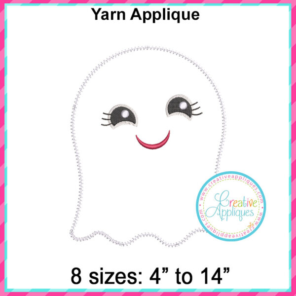 Ghost Yarn Applique design - Image 5