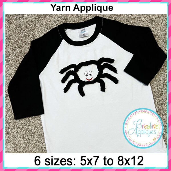 Spider Yarn Applique design - Image 4