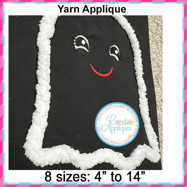 Ghost Yarn Applique design