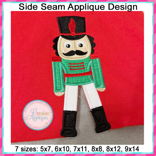 Nutcracker Side Seam Applique Design - Image 6