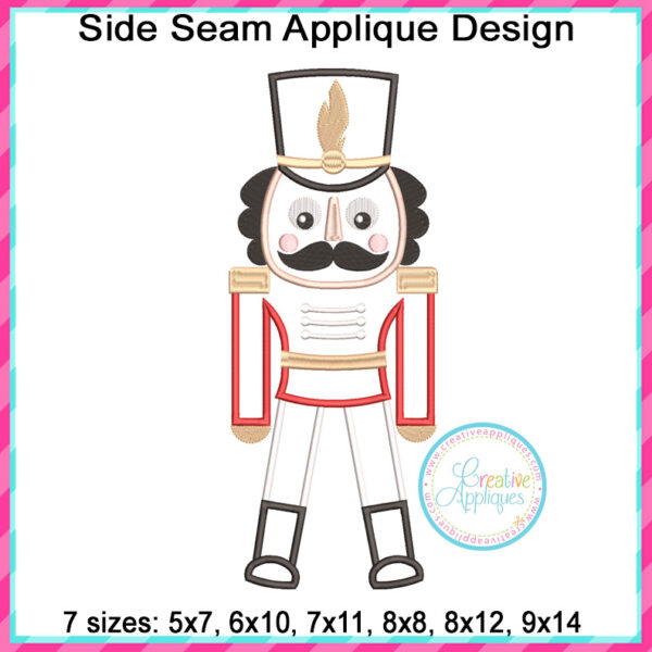 Nutcracker Side Seam Applique Design - Image 2