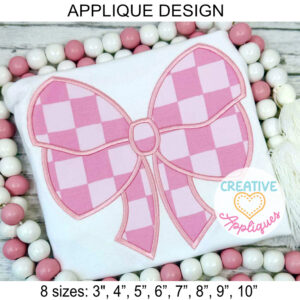 Bow Applique Design