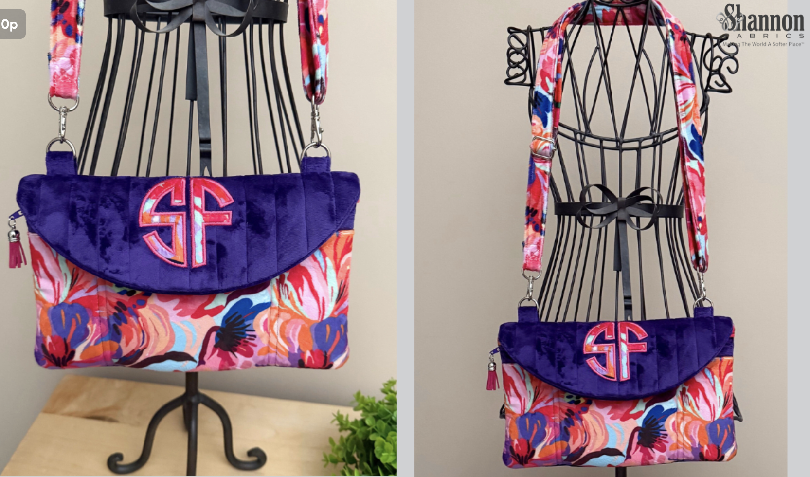Skylar Sling Bag In The Hoop Design - Image 2
