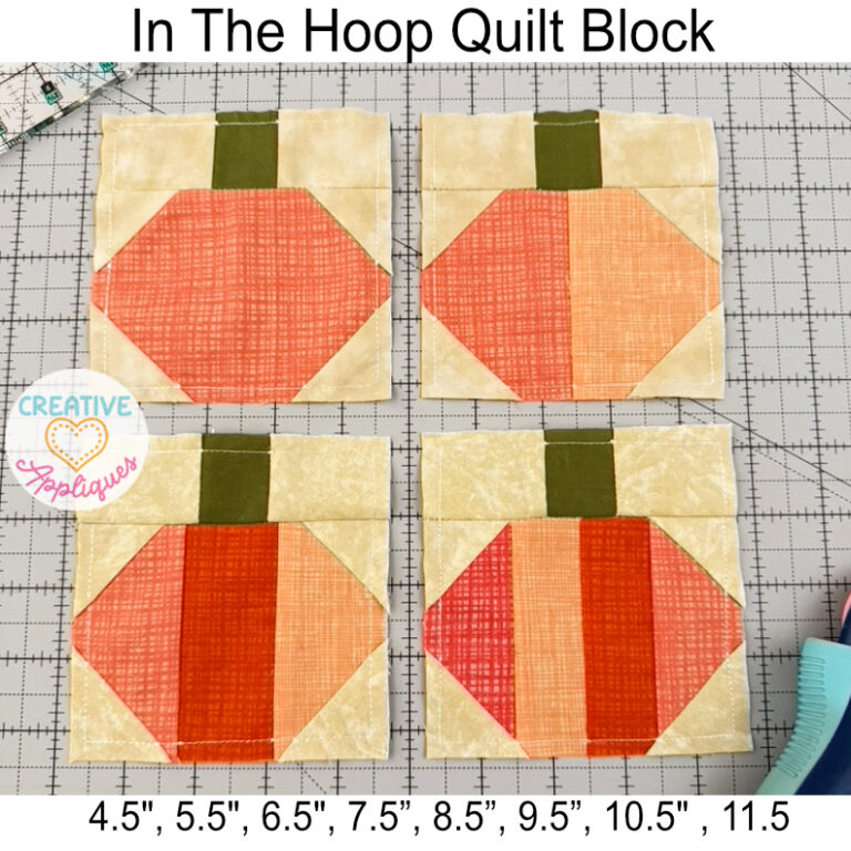 How to Create Quilt Blocks in the Hoop Using an Embroidery Machine