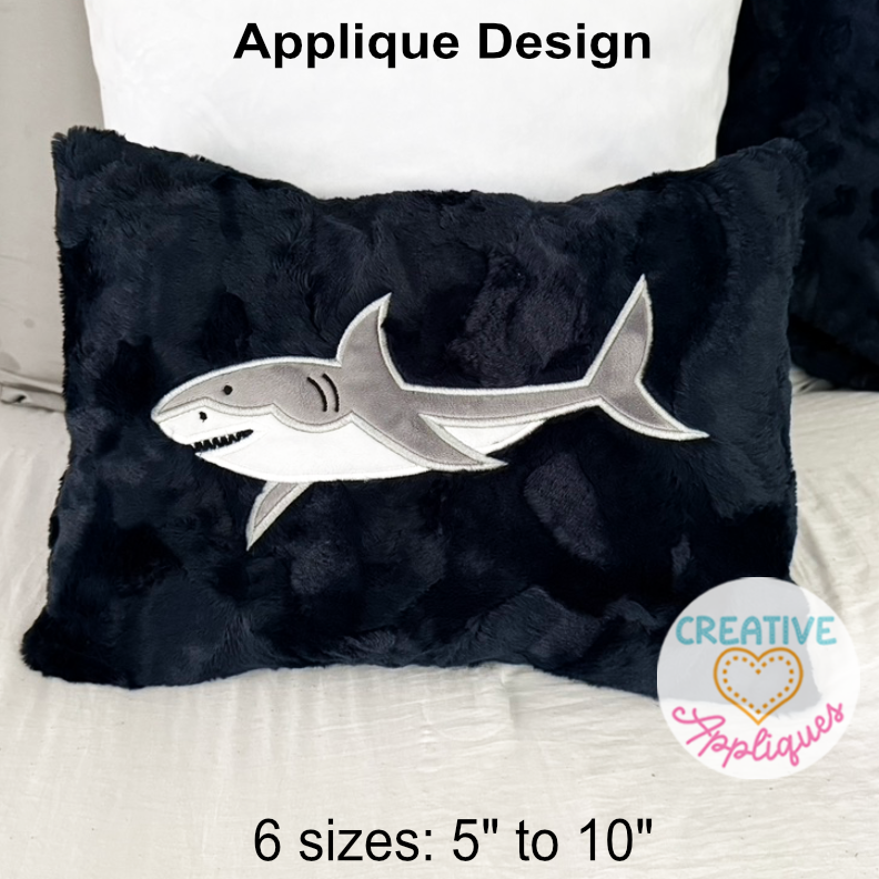 Shark Applique Design