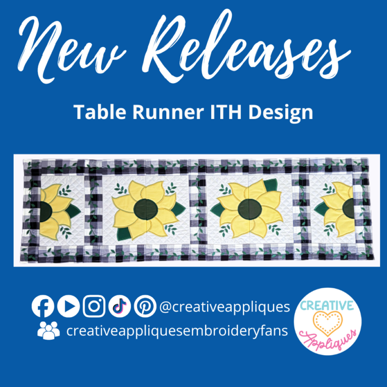 In-the-Hoop Table Runner Set 
